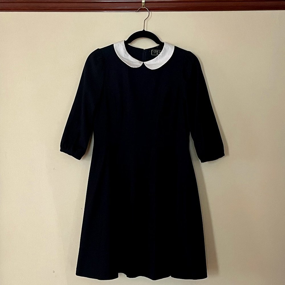 Kawaii Style Black & White Dress from Harajuku (Size 6)